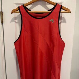 TRACKSMITH Van Cortlandt Singlet - Dark Rose/Black - Discontinued - Men's M